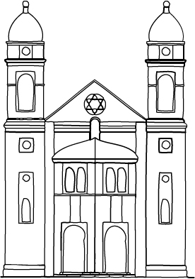 Synagoge Gelsenkirchen Frontansicht
